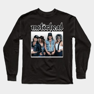 Motorhead Black White Long Sleeve T-Shirt